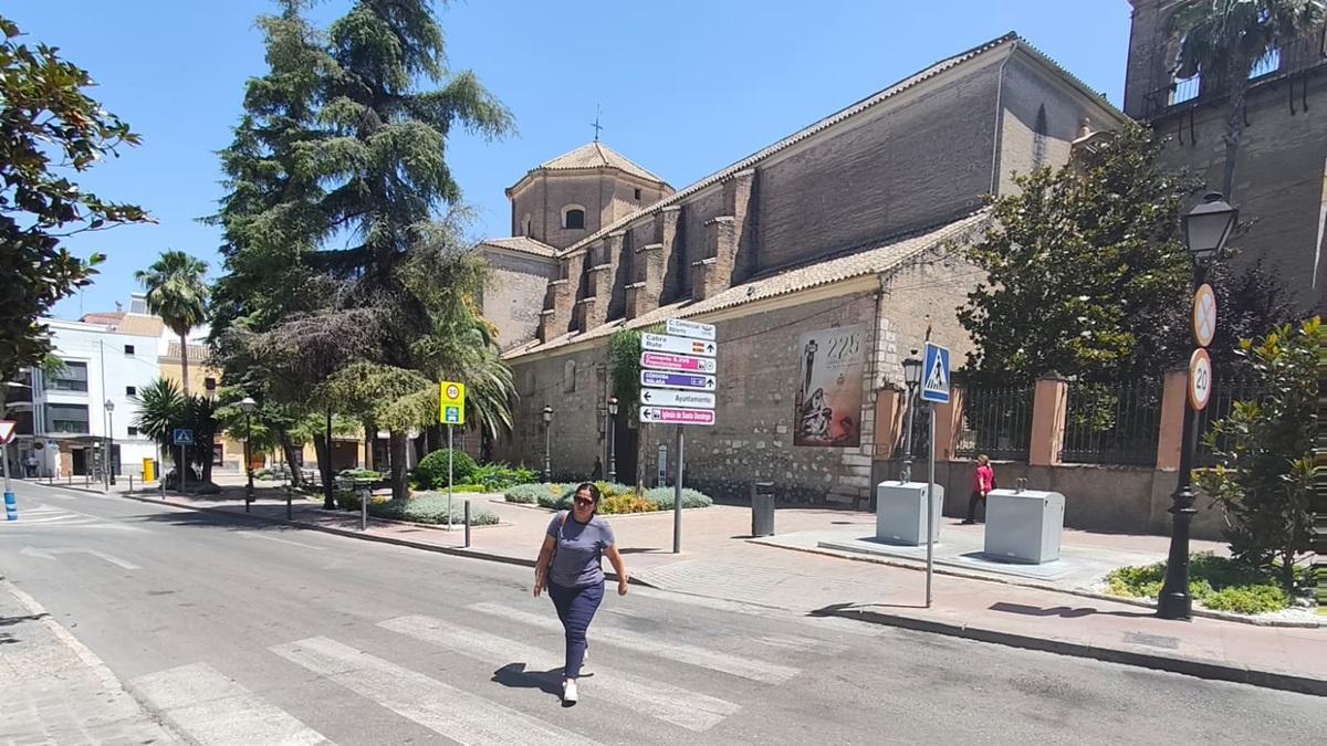 Entorno el Llanete de San Francisco en Lucena, a cuya reurbanización se destinará un millón de euros de los fondos del PFEA.