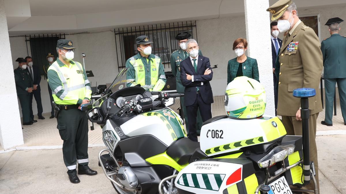 El rey Felipe VI visita Valencia de Alcántara