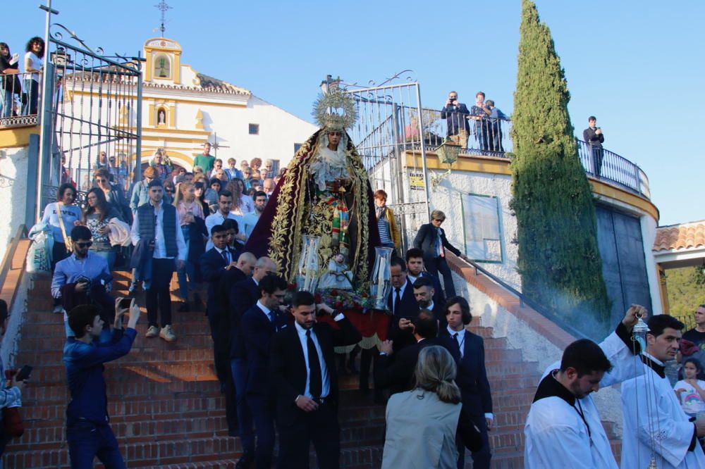 Las imágenes del traslado del Calvario.