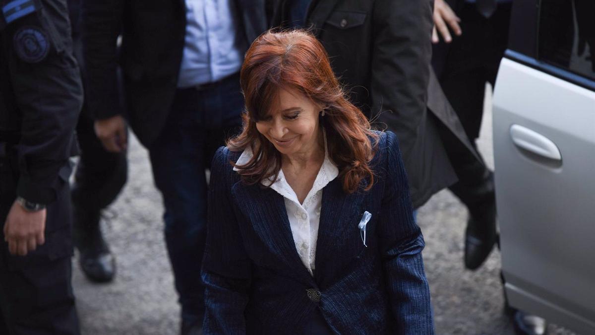 La vicepresidenta argentina, Cristina Fernández de Kirchner