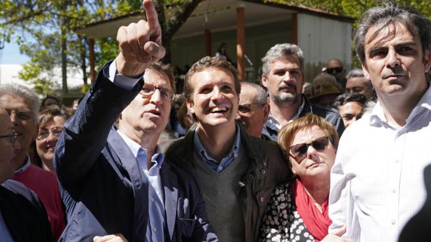 Casado, en O Pino tras los malos resultados del 28A: &quot;El PP ha captado el mensaje&quot;