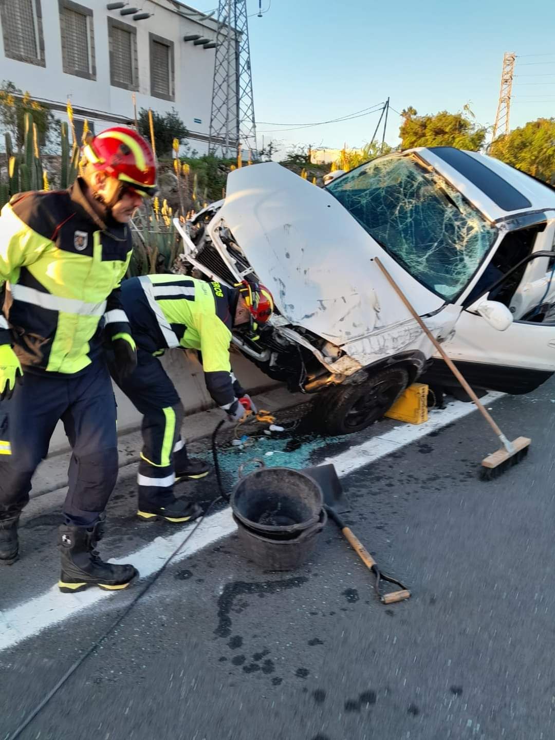 Accidente en Gran Canaria (18/01/23)