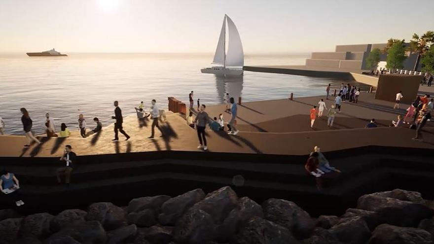 Así será la nueva plaza que construirán en Cabo de Palos
