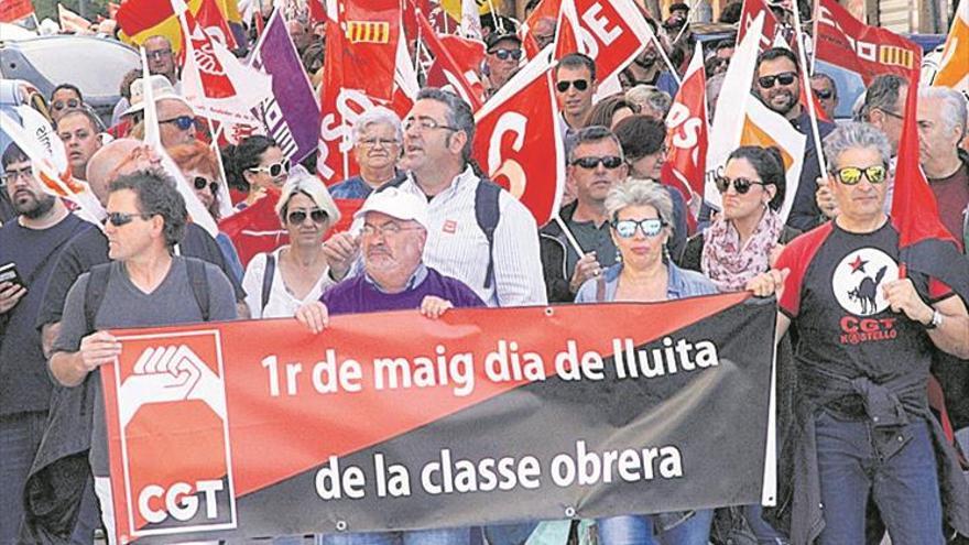 Los sindicatos demandan recuperar ya derechos laborales en Castellón