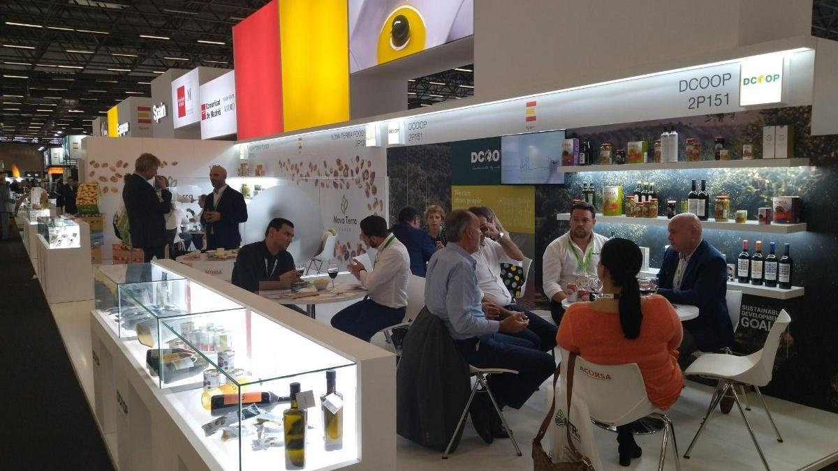 El expositor de Dcoop en la feria Sial de París.