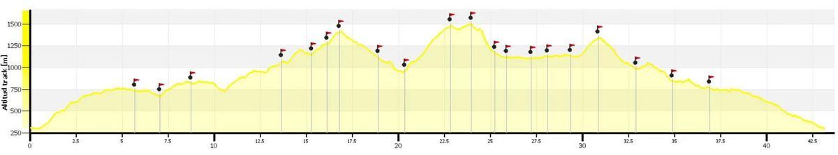 El perfil oficial del marat¨®n de Zegama