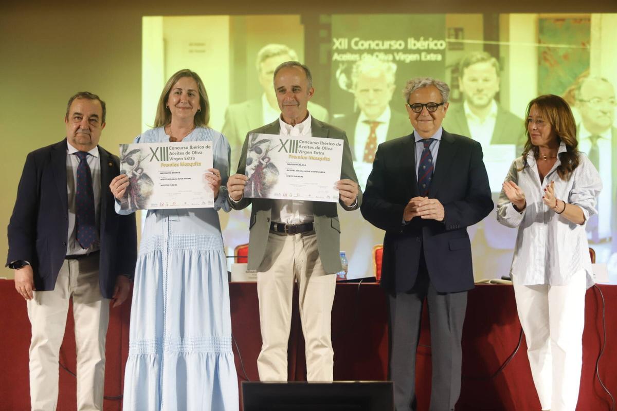 Dos aceites de la Subbética se alzan en el Concurso Ibérico de los Premios Mezquita