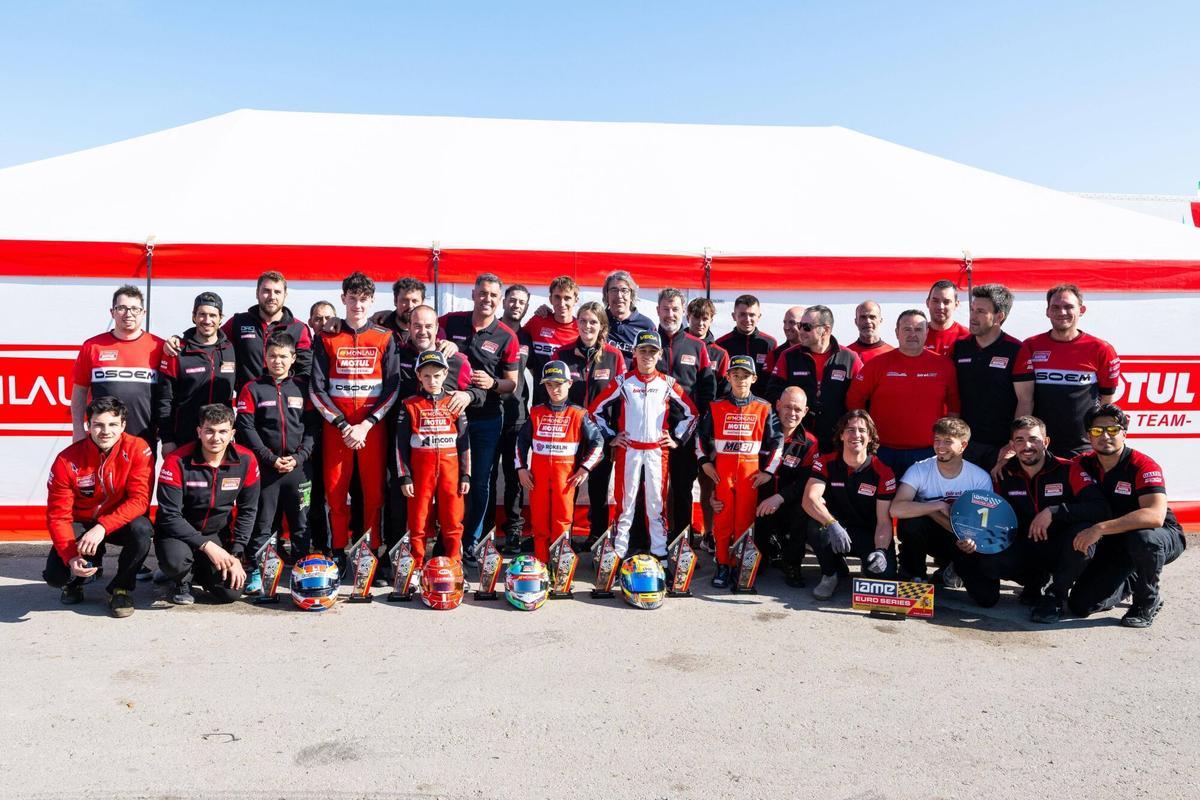 Marc Cruz, pilot manresà de kart de només 10 anys
