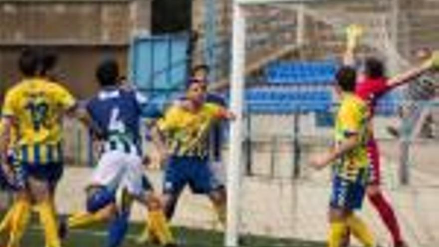 El Palamós rep el gol de l&#039;empat en el descompte