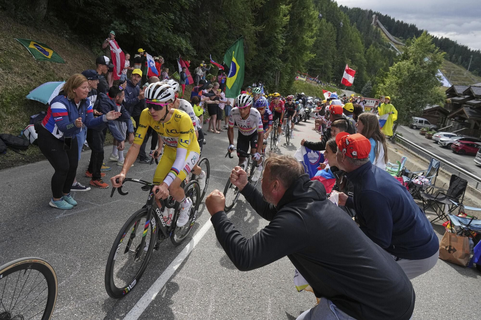 La etapa 18 del Tour de Francia, en imágenes