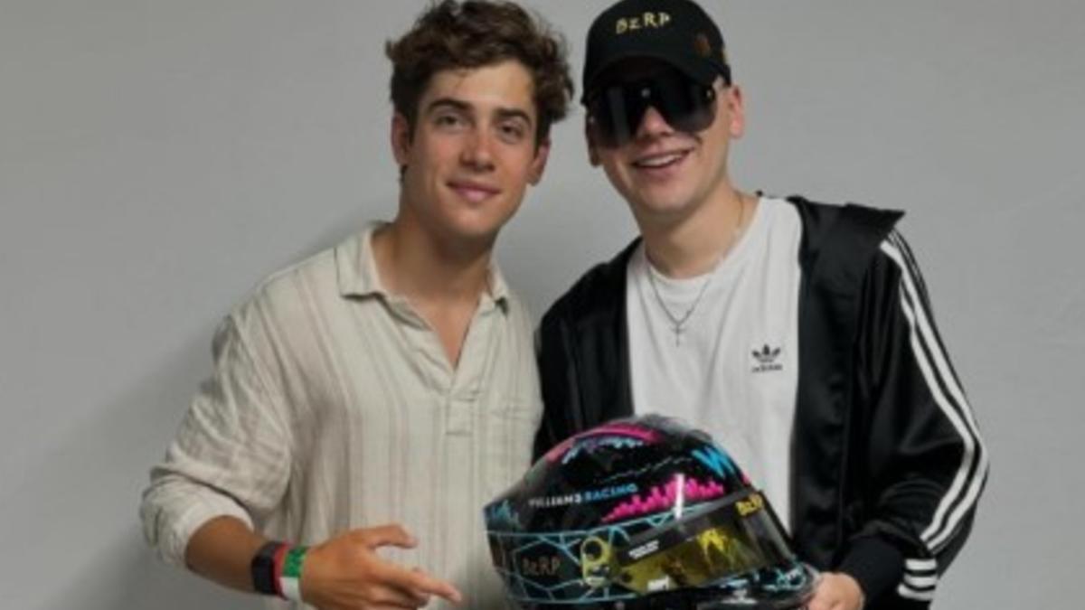 Franco Colapinto y Bizarrap