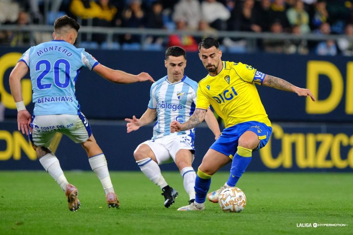 Cádiz CF - Málaga CF, en Imágenes