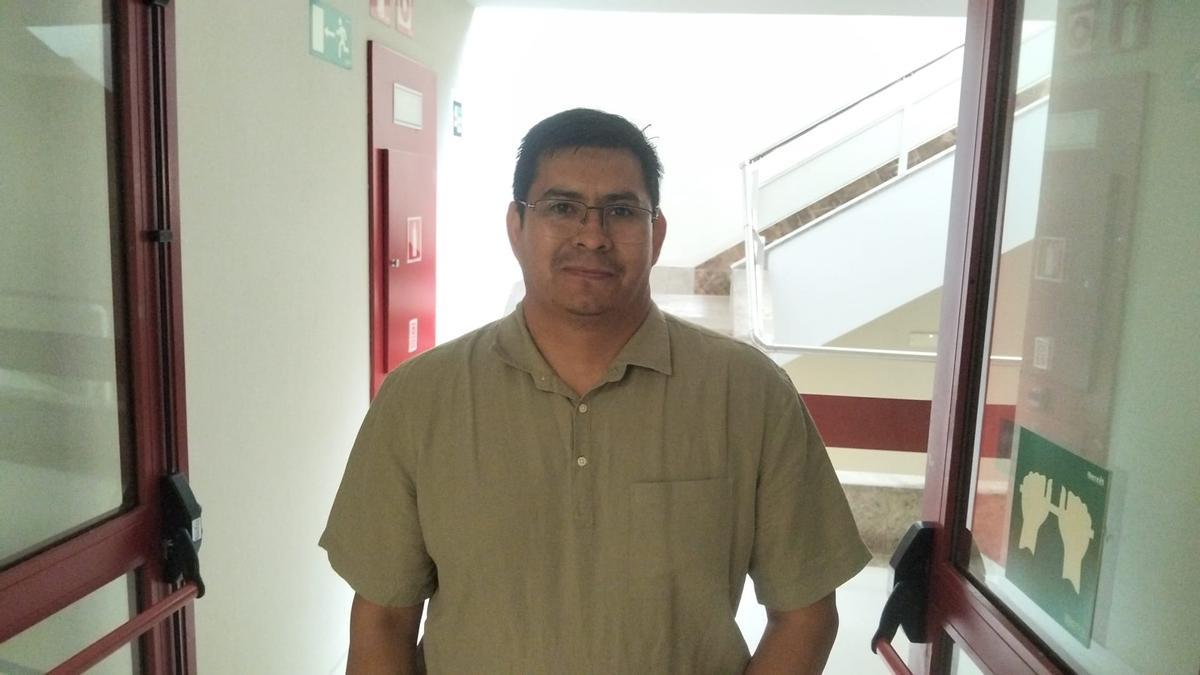 Edgar Sejas Linares, boliviano que se formará como médico de Familia en Zamora.