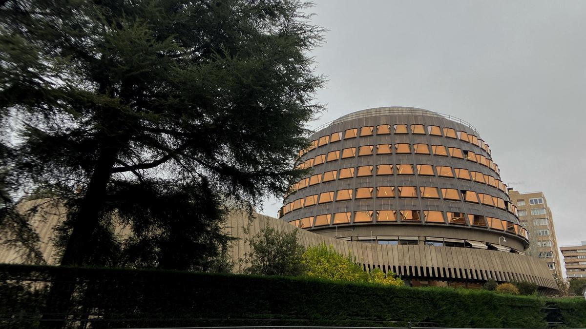 Fachada del edificio del Tribunal Constitucional.