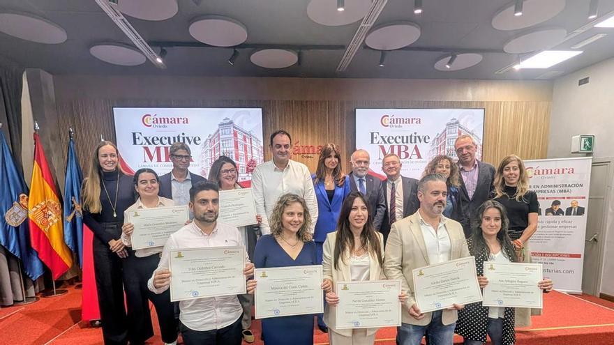 El MBA de la Cámara de Comercio de Oviedo alcanza el centenar de titulados