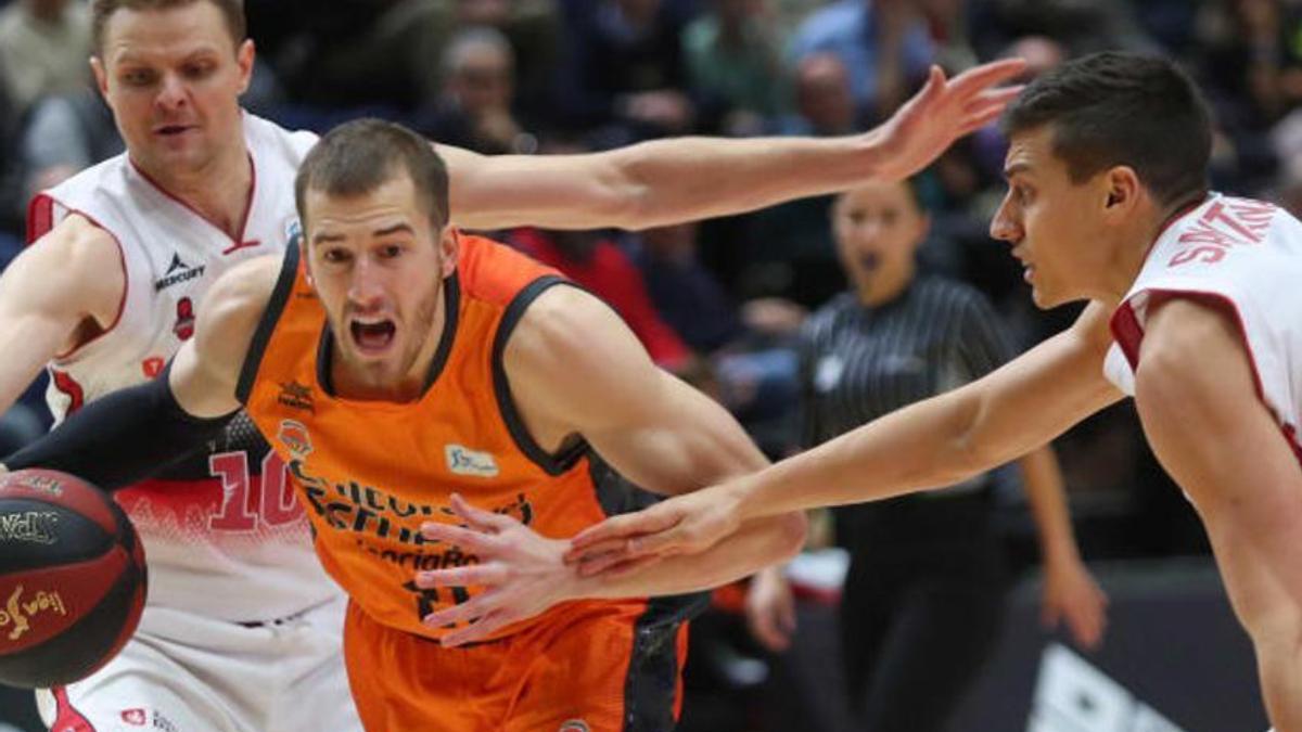 Matt Thomas jugó la temporada 2018/19 con los colores del Valencia Basket