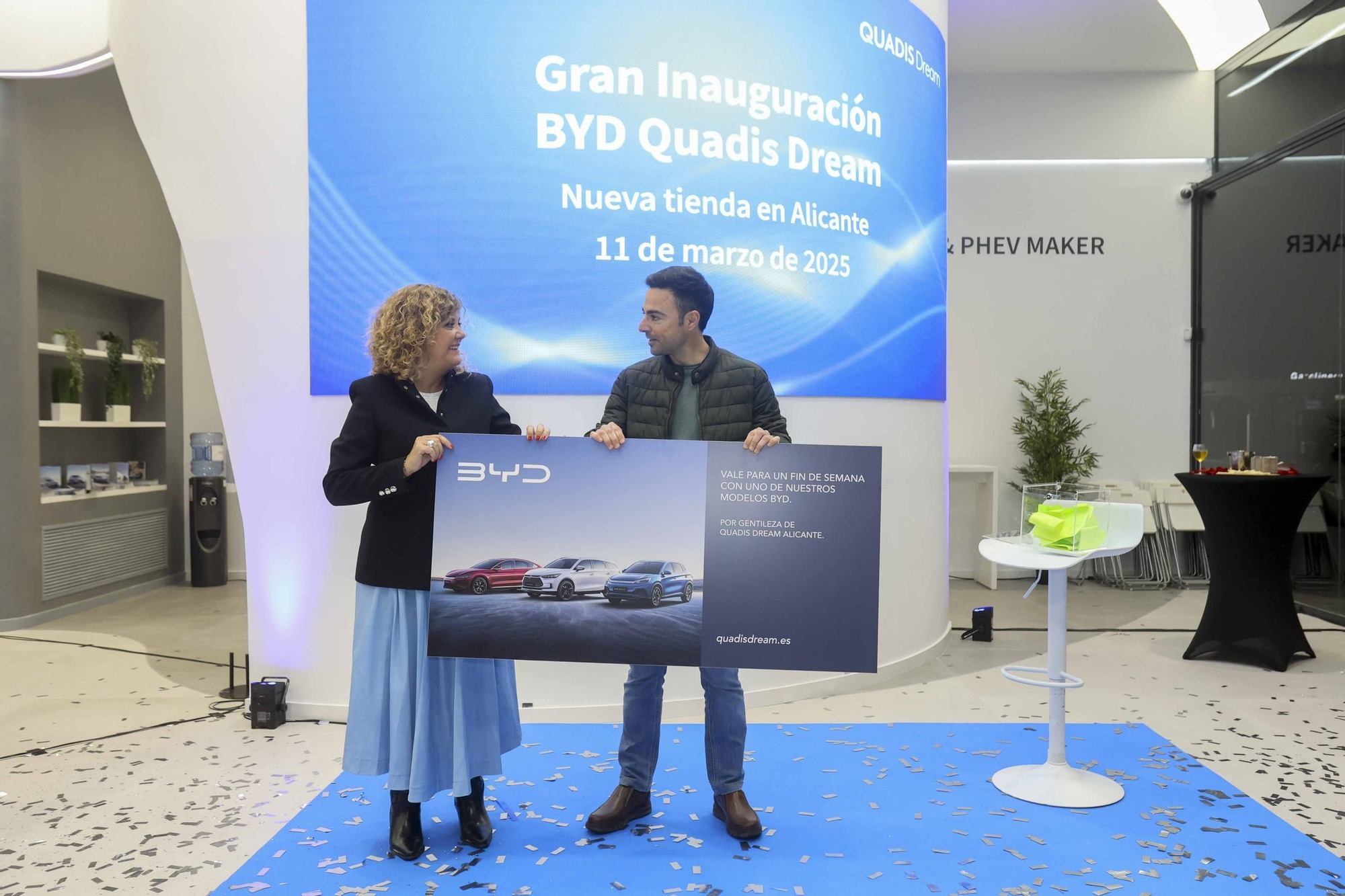 QUADIS Dream inaugura el primer centro BYD en Alicante.