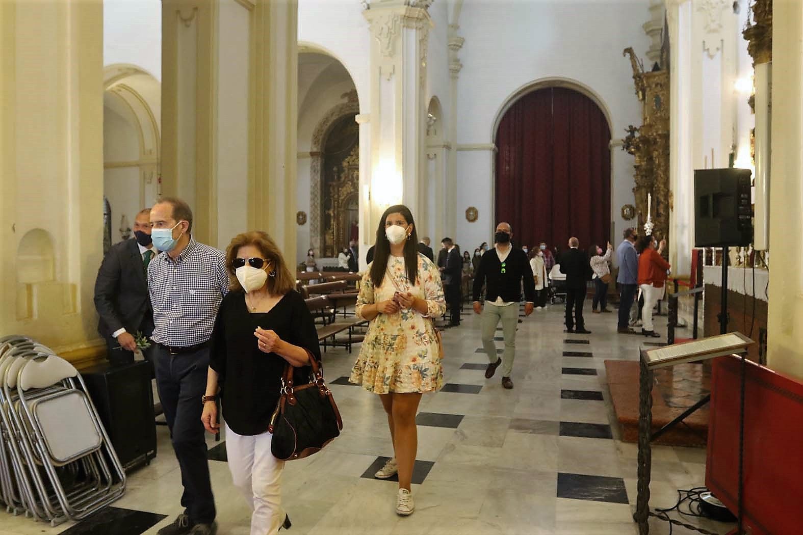 La Esperanza y Jesús de las Penas, recogimiento en San Andrés