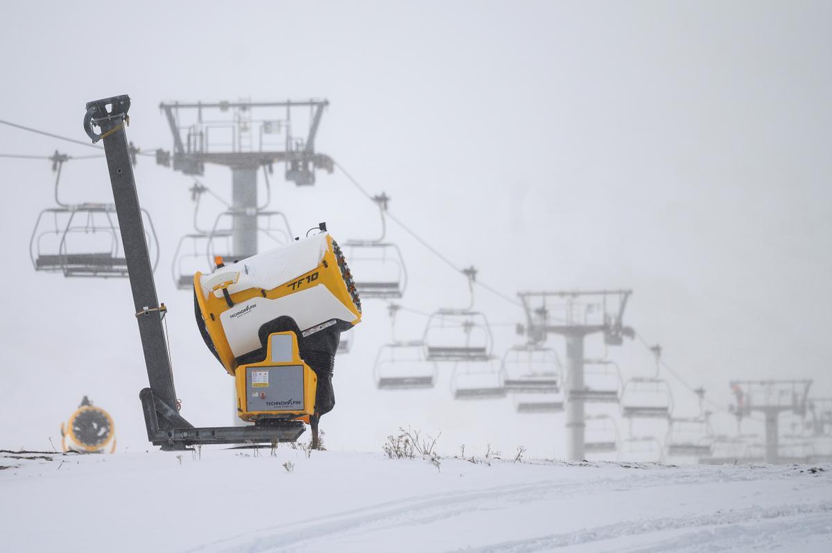 Estación de esquí de Alto Campoo (Cantabria).