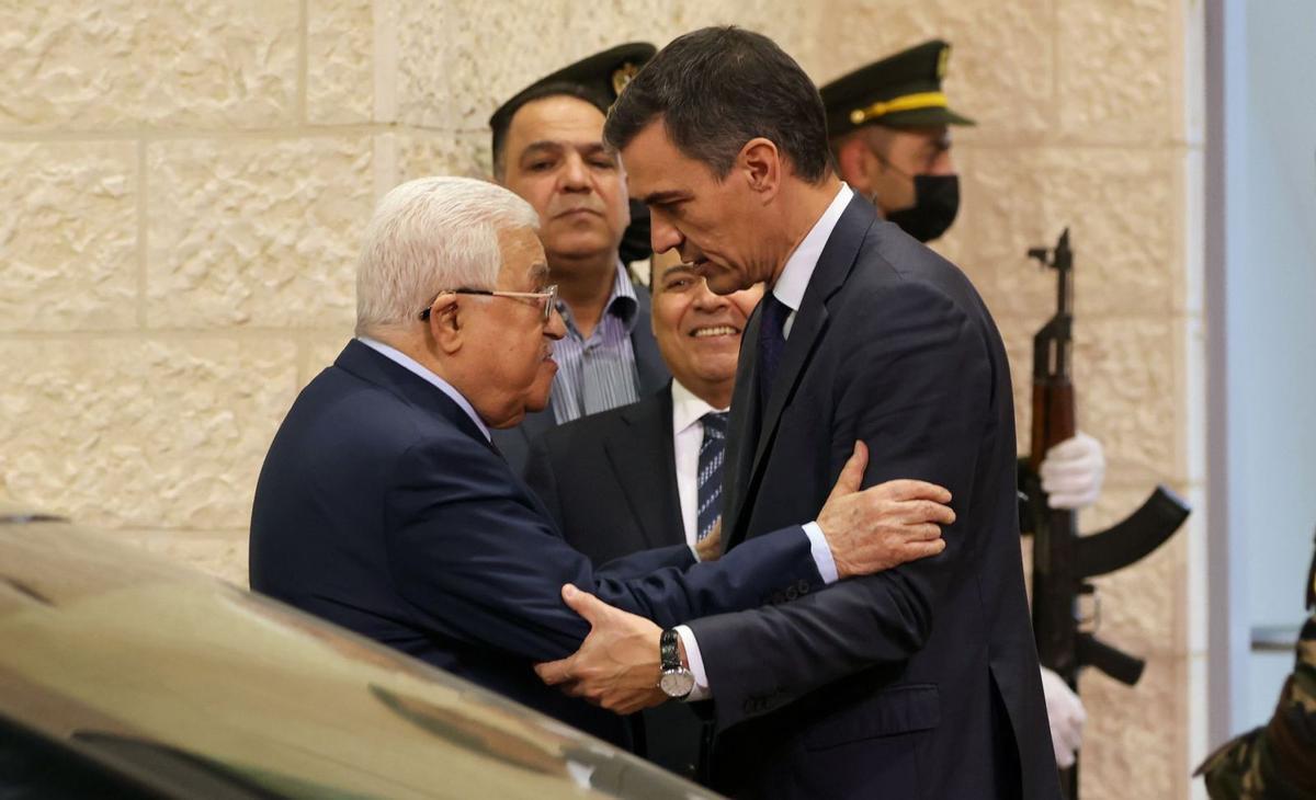Sánchez impulsa l’Estat palestí recolzat en el context internacional