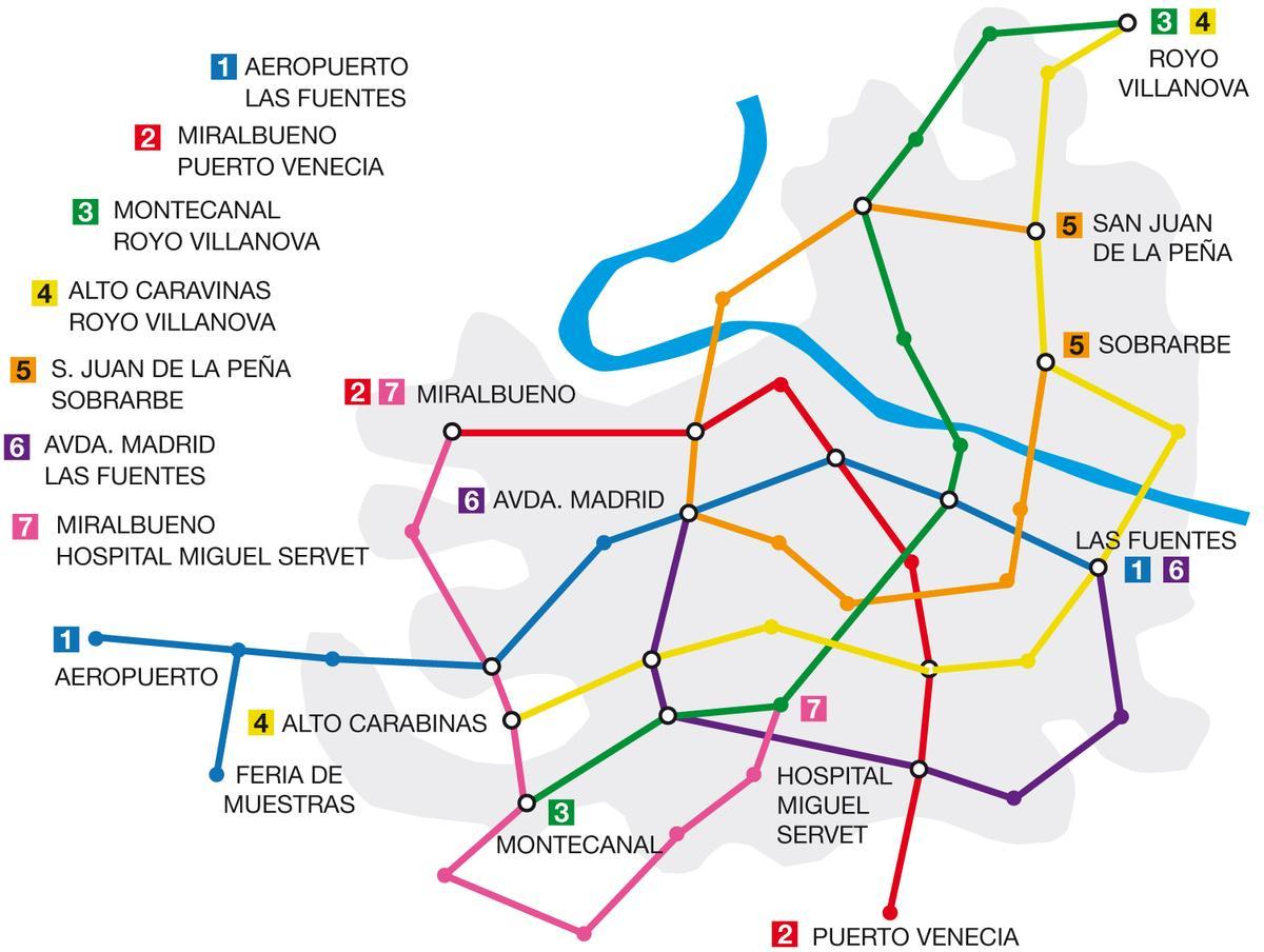 La propuesta del metro de Biel.