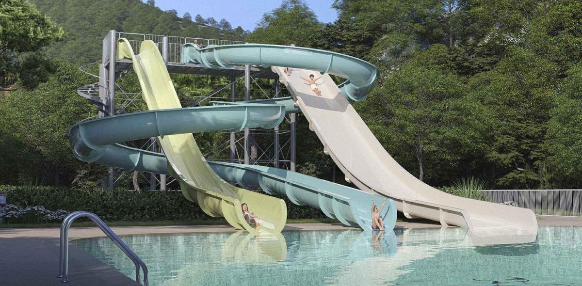 Recreaciones de cómo será el futuro parque acuático de la Vall d'Uixó