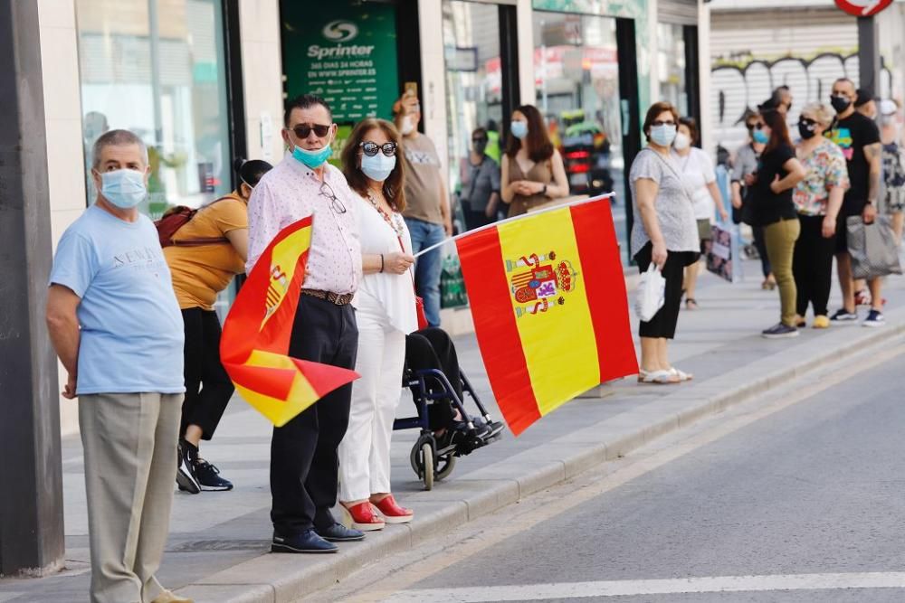 Manifestación contra el Gobierno de Sánchez