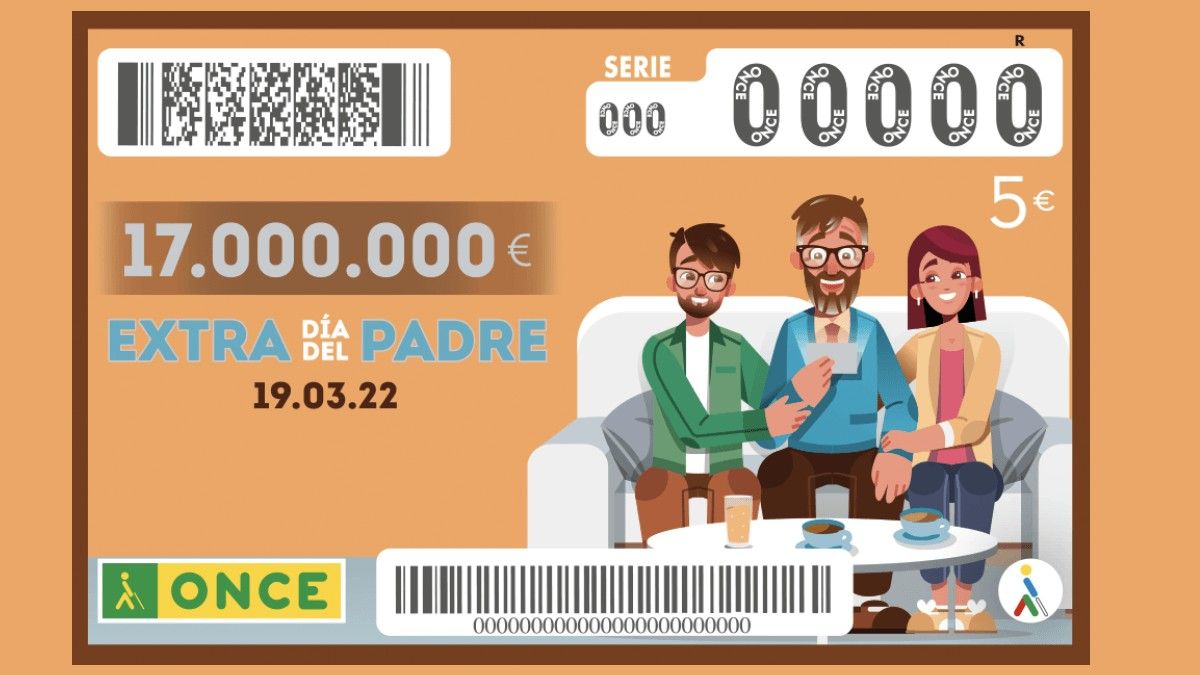 Sorteo ONCE Día del Padre