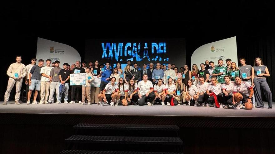 San Vicente celebra el esfuerzo y los éxitos de sus atletas en la XXVI Gala del Deporte