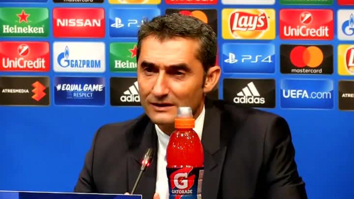 Valverde: "Messi ha desatascado el partido"