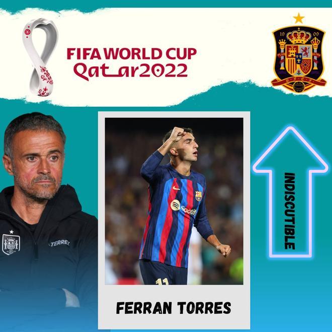 Ferran Torres es uno de los fijos para Luis Enrique
