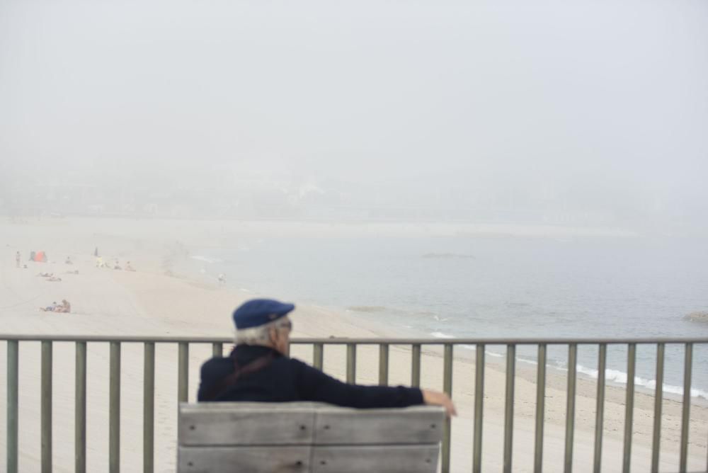 Las temperaturas comienzan a descender poco a poco después de que el mercurio llegase a los 29º en A Coruña.