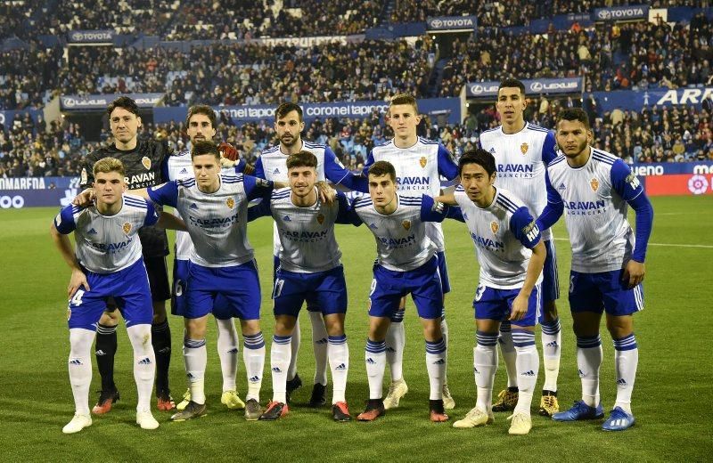 Partido entre el Real Zaragoza y el Fuenlabrada