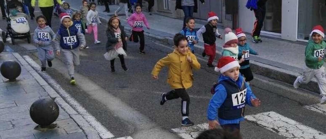 La carrera de ayer, disputada en familia. // Muñiz