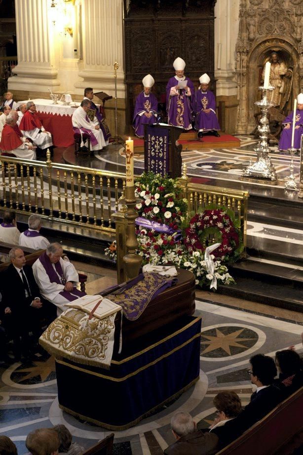 Funeral de Elías Yanez en la Basílica del Pilar