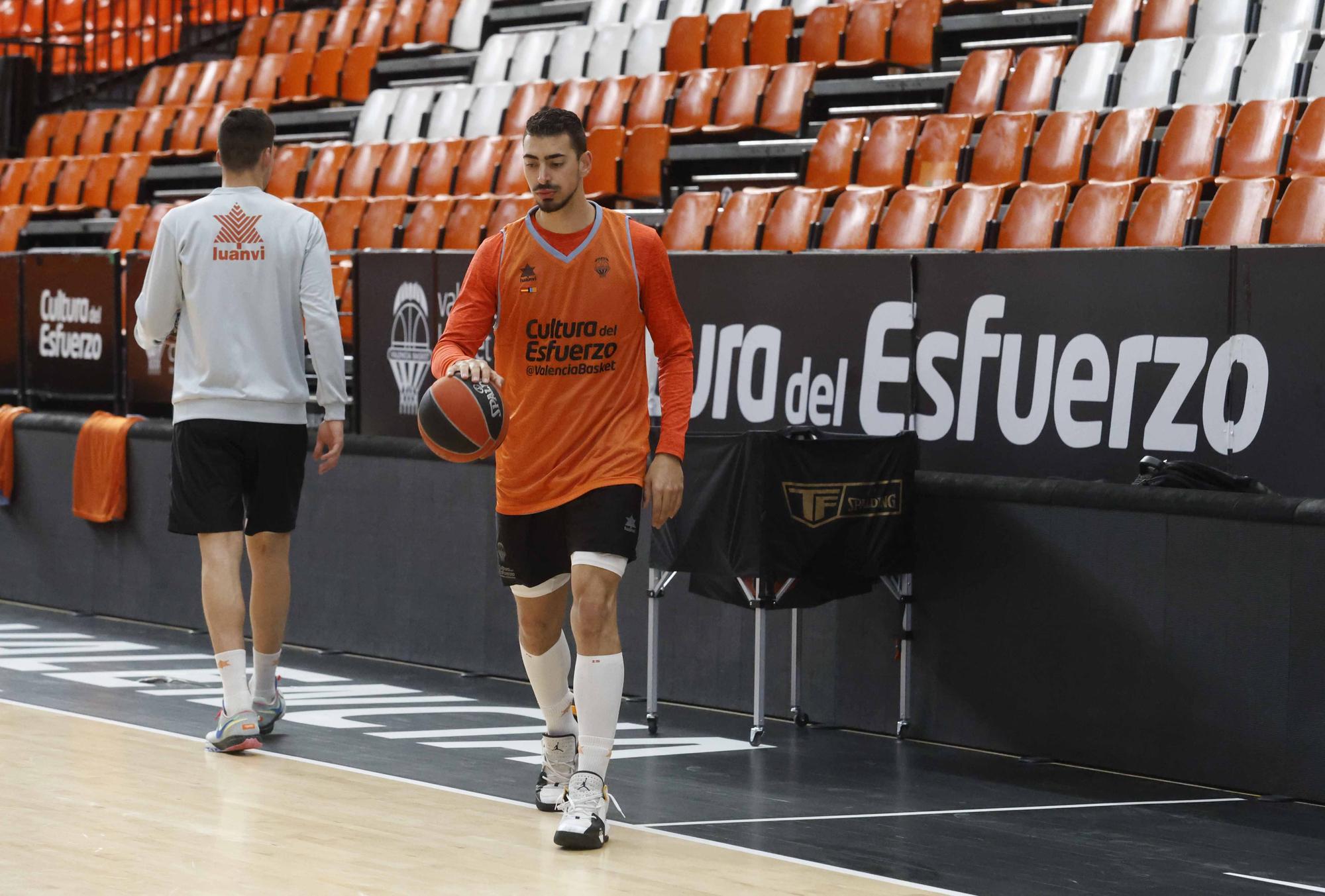 Entrenamiento Valencia Basket Club