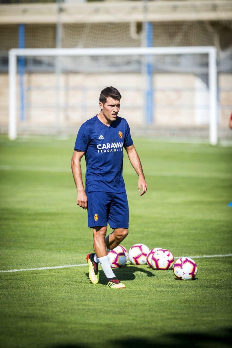 Primer entrenamiento del Real Zaragoza