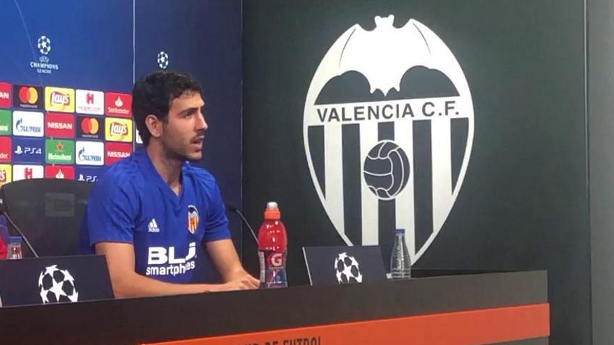 Rueda de prensa de Parejo antes del Valencia-Juventus de Champions