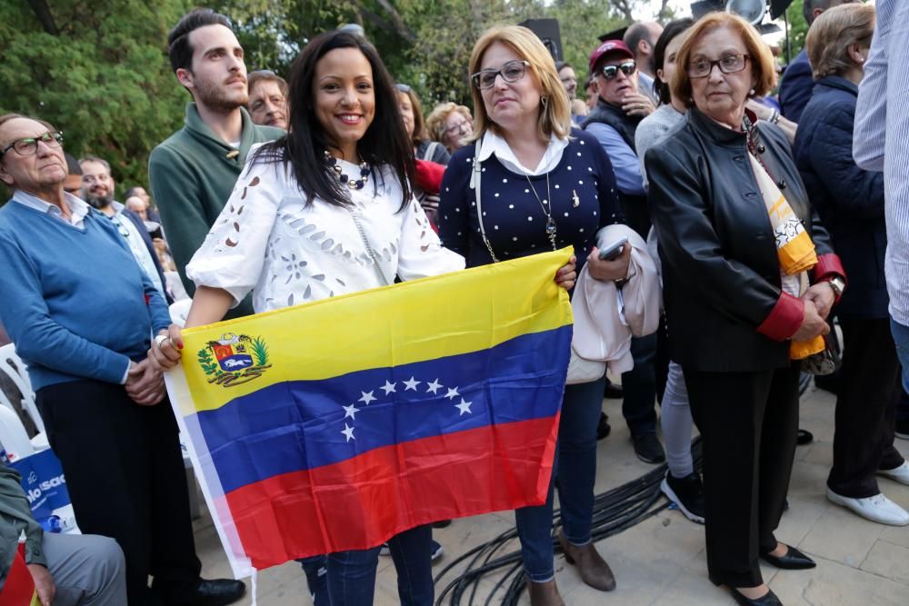 Pablo Casado visita Murcia un día antes del cierre de campaña