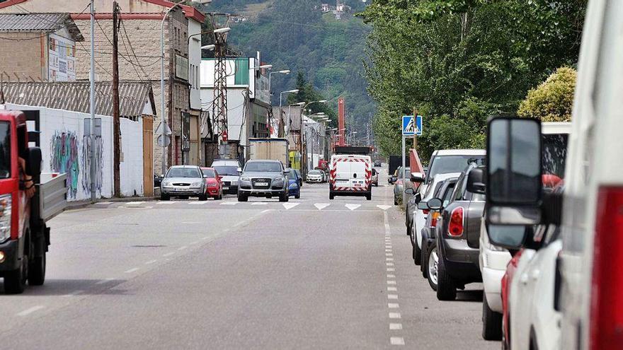 El polígono de Gonzalín, donde se denuncian carreras ilegales.