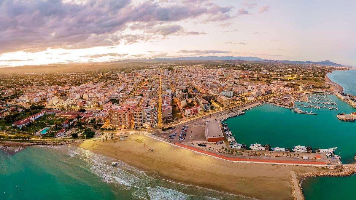 Panorámica aérea de Benicarló.