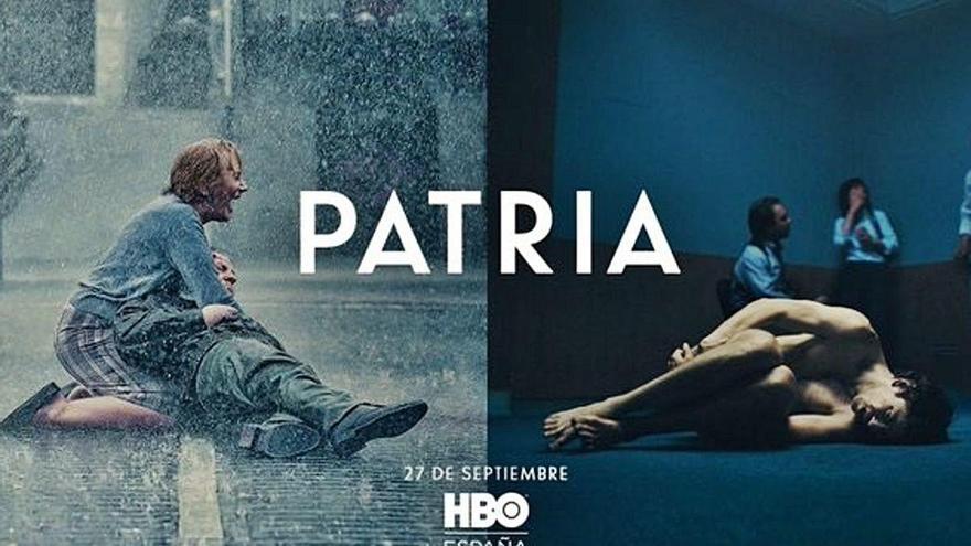 El cartell de «Patria» que ha generat polèmica.