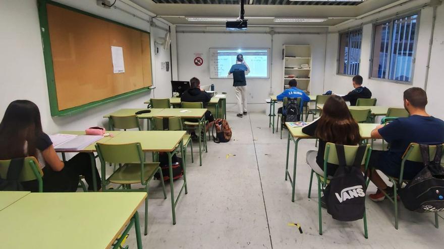 Aula del ‘Club de tareas’.