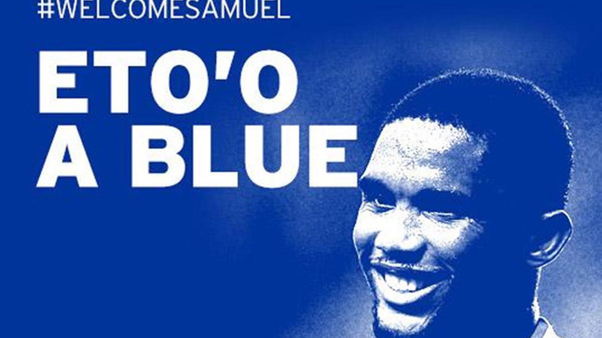 Samuel Eto'o jugará en el Everton