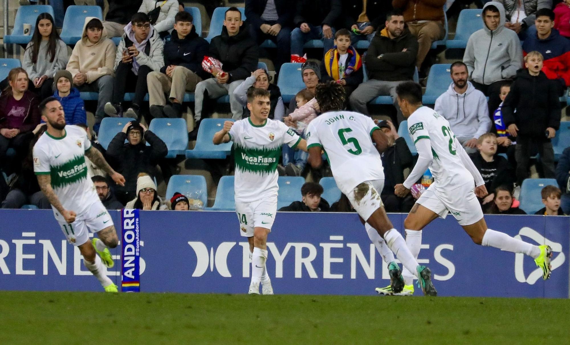 (0-1) Así ha sido la victoria del  Elche CF ante el FC Andorra