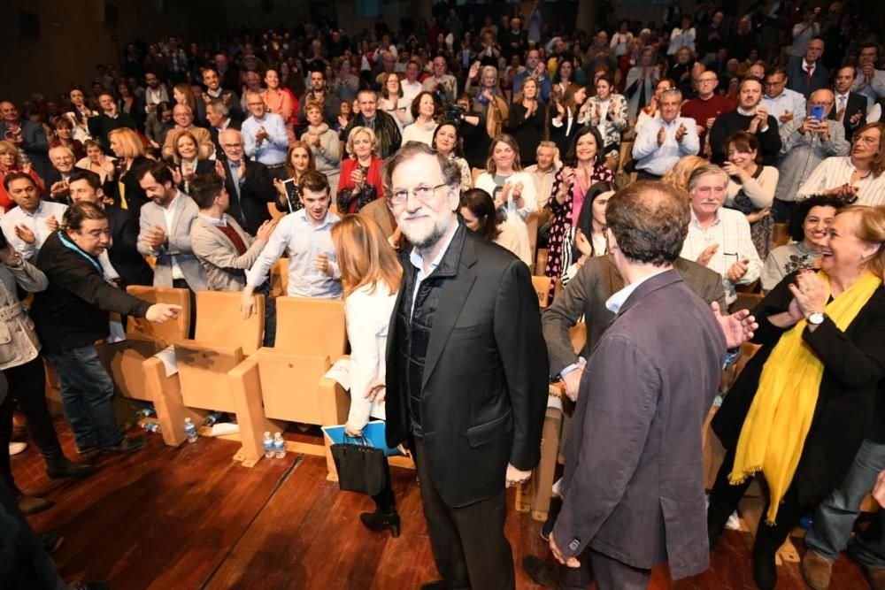 La reaparición de Mariano Rajoy en un acto político