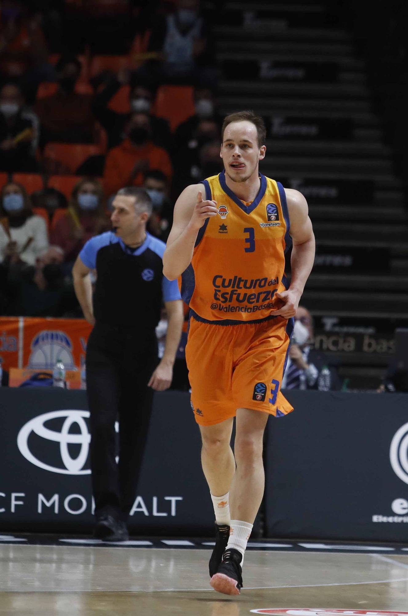 La  victoria de Valencia Basket ante el Buducnost