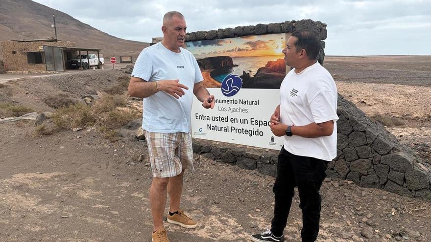 NC-BC de Lanzarote propone limitar a 500 vehículos diarios de no residentes el acceso a Papagayo