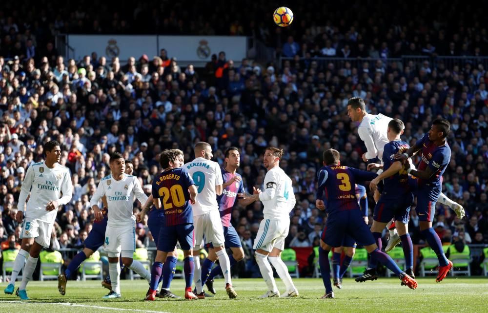 El 'clásico' Real Madrid - Barcelona, en fotos