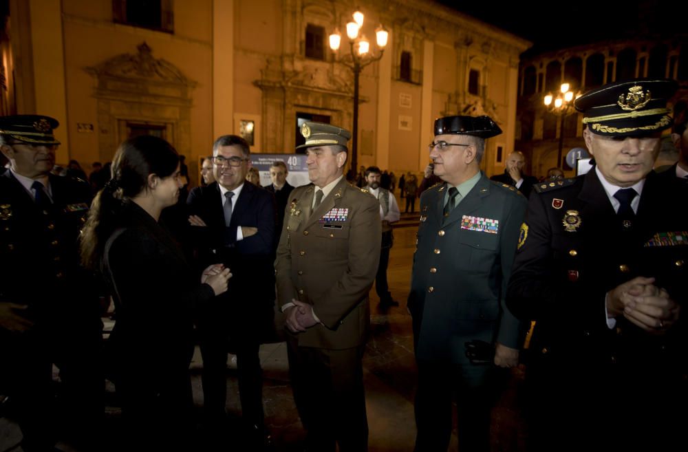 Inauguración de la exposición 'España y Prensa Ibérica: 40 años de historia democrática'